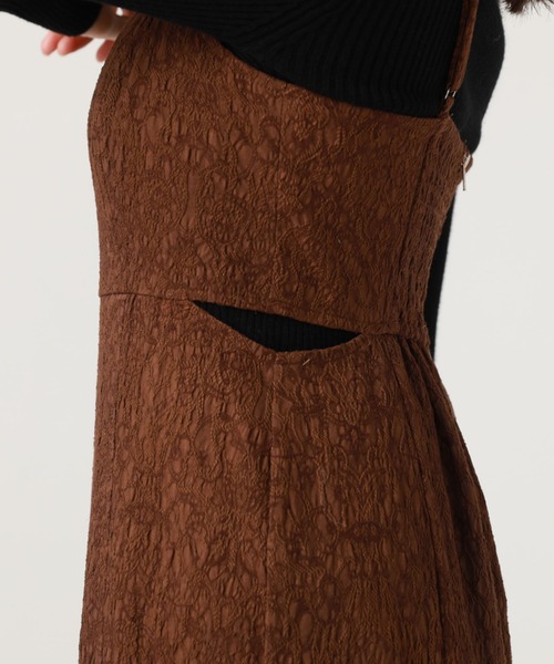 archives（アルシーヴ）の「ＪＱサイドスリットマーメイドキャミワンピース（ワンピース・レディース・ブラウン/オフホワイト/ブラック・MEDIUM）」の17枚目の写真