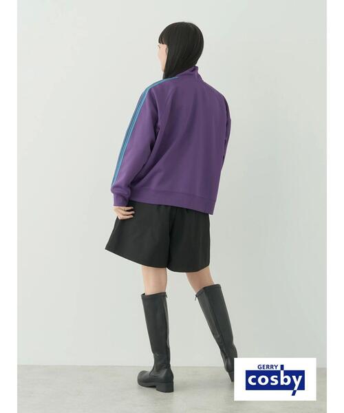 earth music&ecology（アースミュージックアンドエコロジー）の「別注 cosby トラックジャケット（ブルゾン・レディース・ダークパープル/ブルー系その他6・FREE）」の10枚目の写真