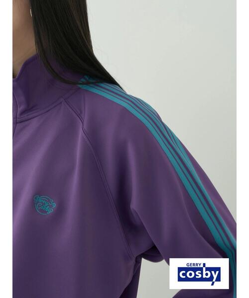 earth music&ecology（アースミュージックアンドエコロジー）の「別注 cosby トラックジャケット（ブルゾン・レディース・ダークパープル/ブルー系その他6・FREE）」の12枚目の写真