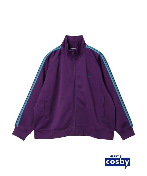 earth music&ecology（アースミュージックアンドエコロジー）の「別注 cosby トラックジャケット（ブルゾン・レディース・ダークパープル/ブルー系その他6・FREE）」の17枚目の写真