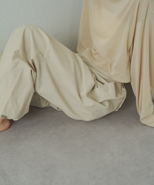 earthy（アーシー）の「【earthy_】パラシュートパンツ（その他パンツ・レディース・ホワイト/ベージュ/カーキ・FREE）」の16枚目の写真