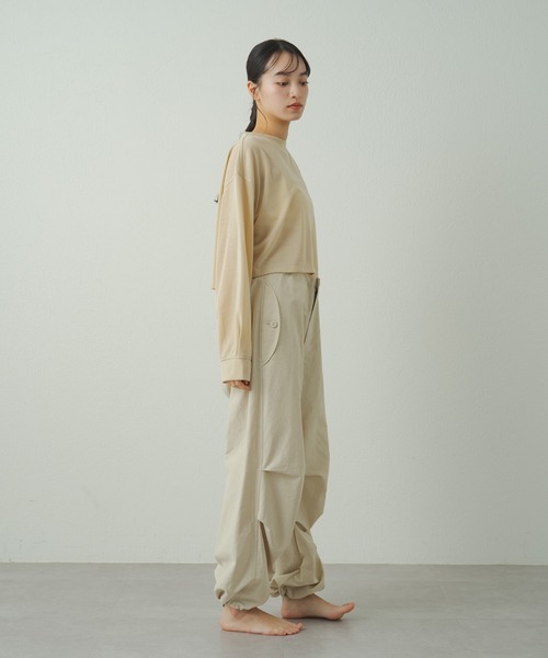 earthy（アーシー）の「【earthy_】パラシュートパンツ（その他パンツ・レディース・ホワイト/ベージュ/カーキ・FREE）」の20枚目の写真