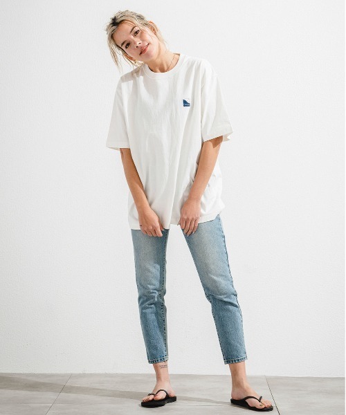 OFFSHORE（オフショア）の「【コラボ商品】OS×U-SKE POHTO TEE/オフショア×ユースケ フォトティーシャツ（Tシャツ/カットソー・メンズ・ホワイト/チャコールグレー・M/S/L/XL）」の8枚目の写真
