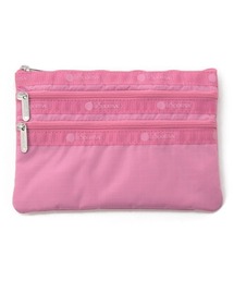 LeSportsac（レスポートサック）の「3ZIP COSMETIC フューシャピンク（ポーチ・キッズ）」