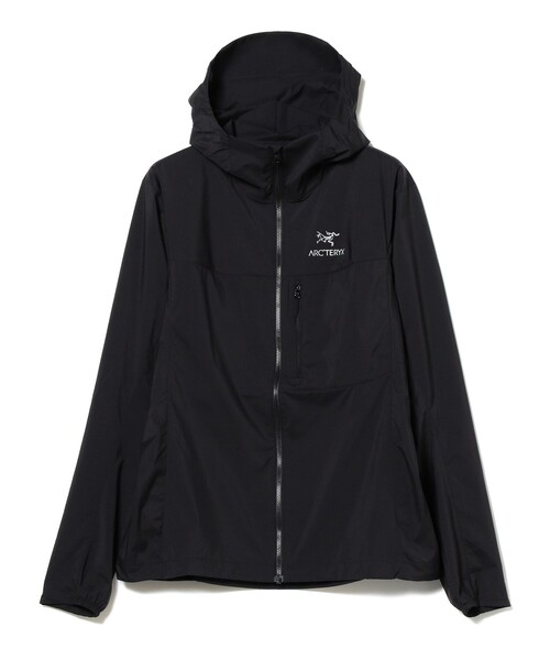 BEAMS BOY（ビームスボーイ）の「ARC’TERYX / Squamish Hoody（ナイロンジャケット・レディース・ブラック・SMALL/MEDIUM）」の2枚目の写真