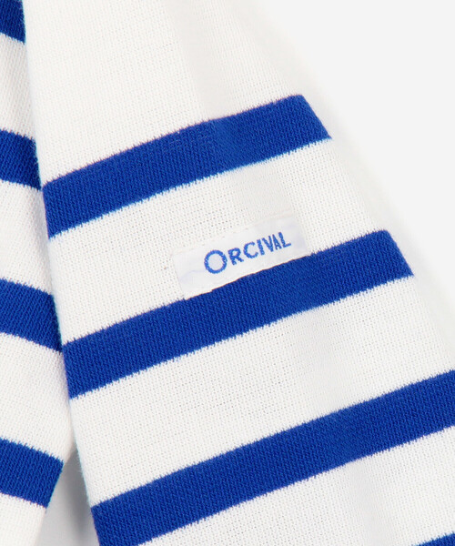 ORCIVAL(オーシバル)の「ORCIVAL | キッズ ラッセルフレンチセーラーTシャツ(Tシャツ/カットソー・キッズ・ブルー系その他・135/125/105/115/95)」の6枚目の写真