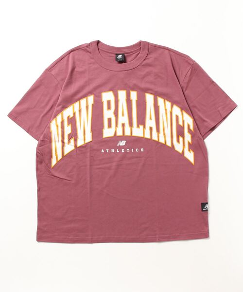 NEW BALANCE(ニューバランス)の「ニューバランス New Balance クラシックス ショートスリーブTシャツ(Tシャツ/カットソー・メンズ・ホワイト/ボルドー/ブラック/オフホワイト・2XL/L/XL/XS-S)」の1枚目の写真
