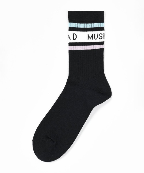 LAD MUSICIAN（ラッドミュージシャン）の「SOCKS（ソックス/靴下・メンズ・ブラウン/ベージュ/ホワイト/ブラック/ブラック系・FREE）」の3枚目の写真