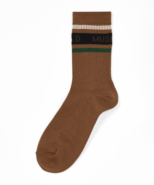LAD MUSICIAN（ラッドミュージシャン）の「SOCKS（ソックス/靴下・メンズ・ブラウン/ベージュ/ホワイト/ブラック/ブラック系・FREE）」の4枚目の写真