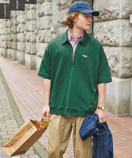 PENNEYS/ペニーズ 別注 THE FOX ロゴ ワッペン刺繍ワンポイント ハーフ