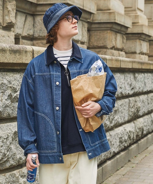 PENNEYS/ペニーズ 別注 THE FOX ロゴ ワッペン刺繍ワンポイント ハーフ