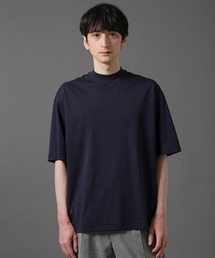 NANO universe | LB.01/ハイゲージモックネックTシャツ 半袖(Tシャツ/カットソー)