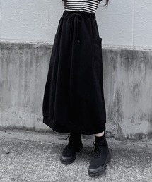 Figments | カーゴスウェットロングスカート(スカート)