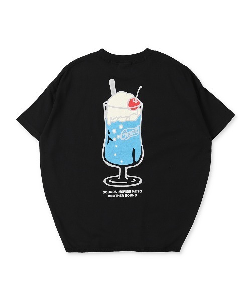 GROOVY COLORS(グルービーカラーズ)の「天竺 CREAM SODA BALOON Tシャツ(Tシャツ/カットソー・キッズ・ホワイト/ブルー・140/130)」の12枚目の写真