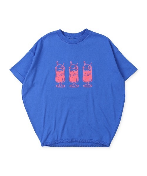 GROOVY COLORS(グルービーカラーズ)の「天竺 CREAM SODA BALOON Tシャツ(Tシャツ/カットソー・キッズ・ホワイト/ブルー・140/130)」の17枚目の写真
