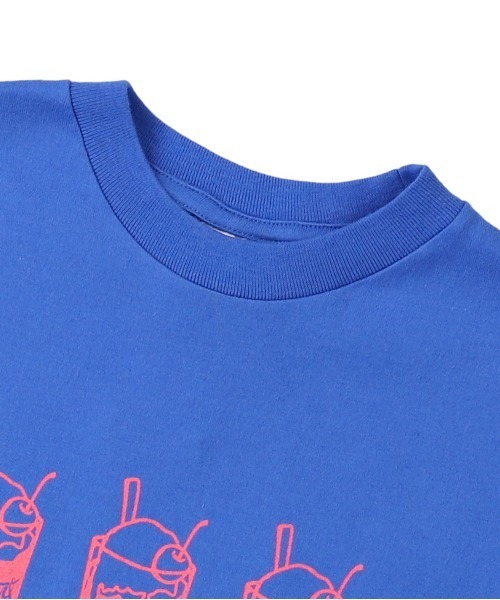 GROOVY COLORS(グルービーカラーズ)の「天竺 CREAM SODA BALOON Tシャツ(Tシャツ/カットソー・キッズ・ホワイト/ブルー・140/130)」の16枚目の写真