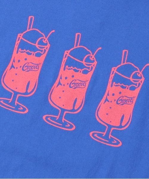GROOVY COLORS(グルービーカラーズ)の「天竺 CREAM SODA BALOON Tシャツ(Tシャツ/カットソー・キッズ・ホワイト/ブルー・140/130)」の13枚目の写真