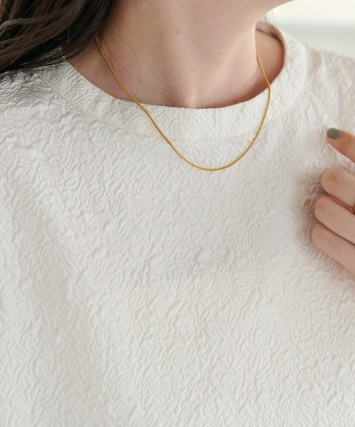 【WEB限定】ジャガードブラウス