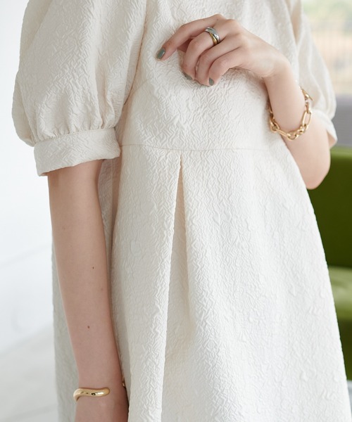 【WEB限定】ジャガードブラウス