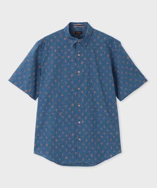 カーニバル　プリント　シャツ　Paul Smith ポールスミスコレクション カーニバル プリント シャツ Paul Smith ポールスミスコレクション