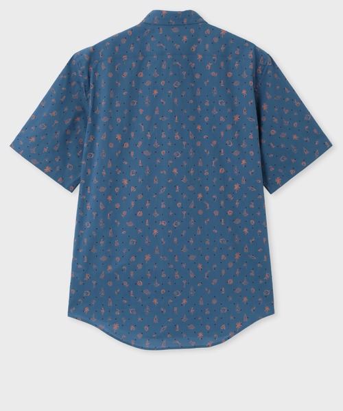 チューリップ　プリント　シャツ　ポールスミスコレクション　Paul Smith paul smith ポールスミス 花柄チューリップシャツ ブラウス