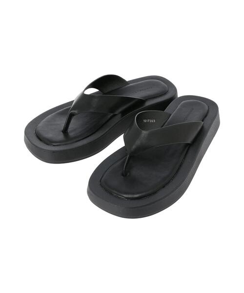 Lugnoncure（ルノンキュール）の「トングサンダル（サンダル・レディース・オレンジ/ブラック/オフホワイト・LARGE/MEDIUM）」の15枚目の写真