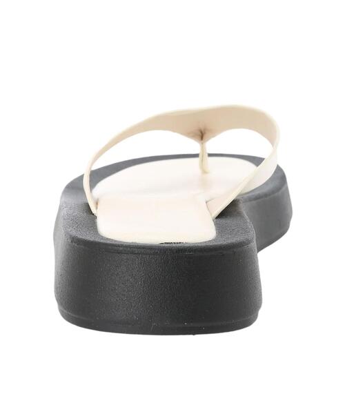 Lugnoncure（ルノンキュール）の「トングサンダル（サンダル・レディース・オレンジ/ブラック/オフホワイト・LARGE/MEDIUM）」の17枚目の写真