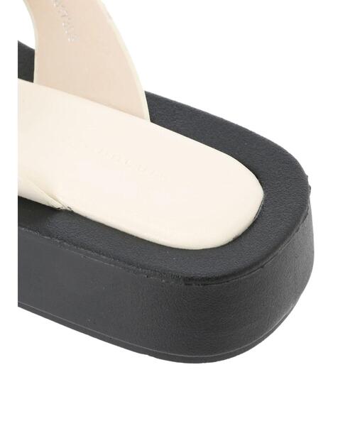 Lugnoncure（ルノンキュール）の「トングサンダル（サンダル・レディース・オレンジ/ブラック/オフホワイト・LARGE/MEDIUM）」の20枚目の写真