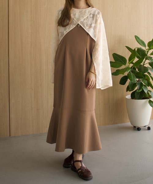 apres jour clair(アプレジュールクレア)の「【apres jour clair】シアージャガードボレロ【ZOZOTOWN限定アイテム】(シャツ/ブラウス・レディース・ブラック/アイボリー・フリー/X-LARGE)」の8枚目の写真