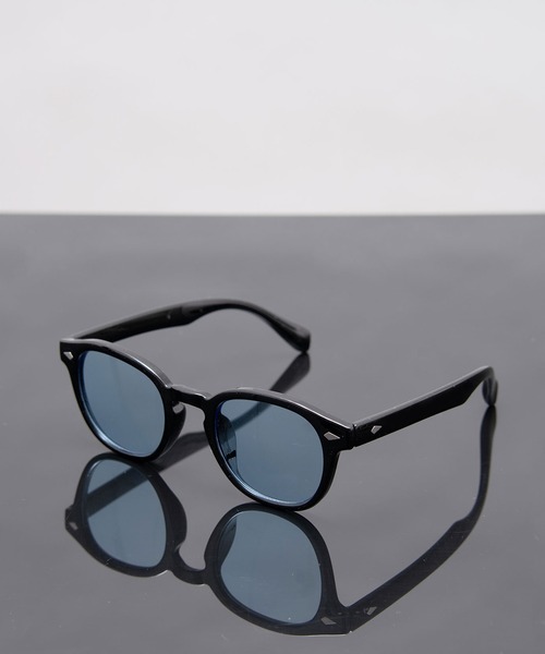 Revo.(レボ)の「<MONO> BOSLLINGTON COLOR LENS SUNGLASSESE / 'モノ' ボスリントン型 サングラス カラーレンズ クリアフレーム UVカット【ケース付き】(サングラス・メンズ・ブラック×グレー/クリア/ブラウン/ブラック×ブルー/ブラック/グレー系その他/ブラウン系その他・FREE)」の4枚目の写真