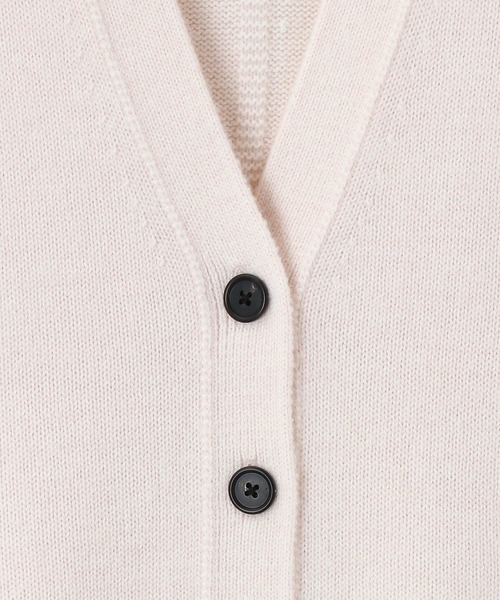 Paul Smith（ポールスミス）の「ニットベスト / 235202 372N（ベスト・レディース・オフホワイト/ブラック・MEDIUM）」の3枚目の写真