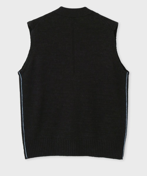 Paul Smith（ポールスミス）の「ニットベスト / 235202 372N（ベスト・レディース・オフホワイト/ブラック・MEDIUM）」の8枚目の写真