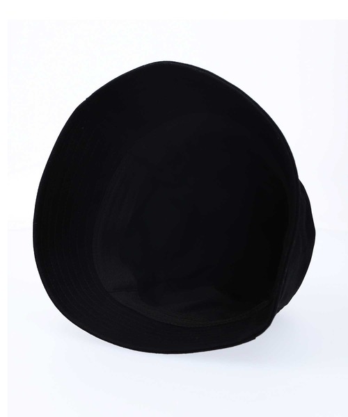 X-girl（エックスガール）の「BROKEN OVAL LOGO BUCKET HAT（ハット・レディース・ブラウン/ライトブルー/ブラック・ONE SIZE）」の5枚目の写真