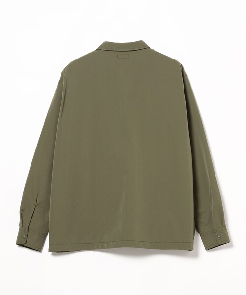 BEAMS（ビームス）の「BEAMS / テック プルオーバー シャツ（シャツ/ブラウス・メンズ・ブラック/オリーブ/ブラウン・S/M/L/XL）」の18枚目の写真