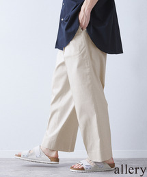 allery | 【allery / アレリ―】”ワイド” コットンリネン(スラックス)
