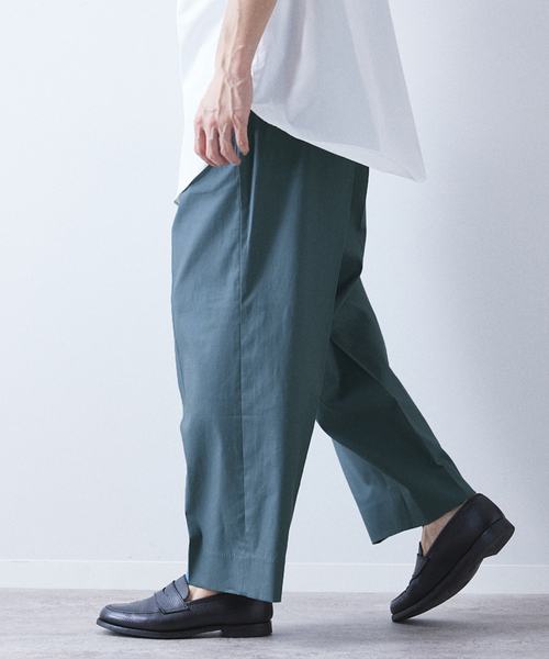 allery（アレリー）の「【allery / アレリ―】”ワイド” コットンリネン（スラックス・メンズ・ベージュ/ブラック/ブルー系その他・LARGE/SMALL/MEDIUM）」の22枚目の写真