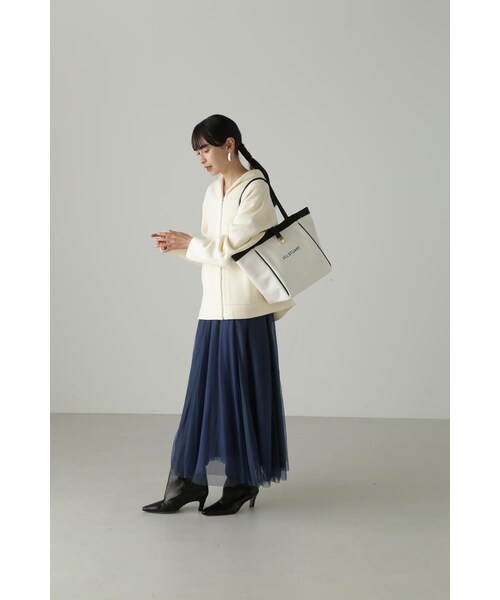 JILL STUART(ジルスチュアート)の「◆フォールドロゴトート(大)(トートバッグ・レディース・ホワイト/ブラック・フリ-)」の22枚目の写真