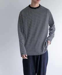 FORK&SPOON | 『ユニセックス』FORK&SPOON　ボーダーロングスリーブTシャツ(Tシャツ/カットソー)
