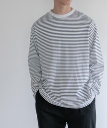 FORK&SPOON | 『ユニセックス』FORK&SPOON　ボーダーロングスリーブTシャツ(Tシャツ/カットソー)
