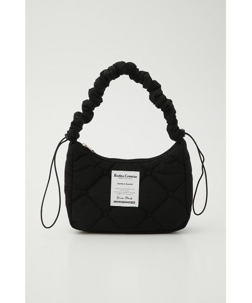 RODEO CROWNS WIDE BOWL（ロデオクラウンズワイドボウル）の「キルティングショルダー（ショルダーバッグ・レディース・ライトグレー/ブラック/ブルー・FREE）」の21枚目の写真