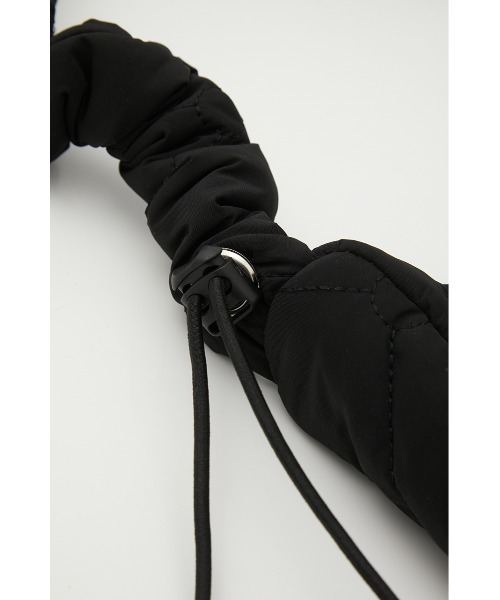 RODEO CROWNS WIDE BOWL（ロデオクラウンズワイドボウル）の「キルティングショルダー（ショルダーバッグ・レディース・ライトグレー/ブラック/ブルー・FREE）」の4枚目の写真