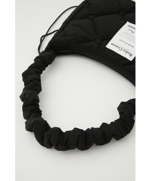 RODEO CROWNS WIDE BOWL（ロデオクラウンズワイドボウル）の「キルティングショルダー（ショルダーバッグ・レディース・ライトグレー/ブラック/ブルー・FREE）」の11枚目の写真