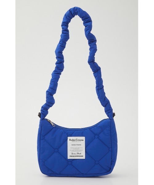 RODEO CROWNS WIDE BOWL（ロデオクラウンズワイドボウル）の「キルティングショルダー（ショルダーバッグ・レディース・ライトグレー/ブラック/ブルー・FREE）」の19枚目の写真