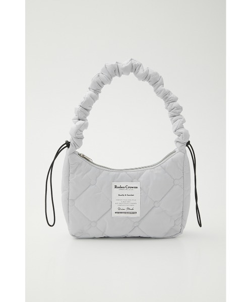 RODEO CROWNS WIDE BOWL（ロデオクラウンズワイドボウル）の「キルティングショルダー（ショルダーバッグ・レディース・ライトグレー/ブラック/ブルー・FREE）」の17枚目の写真