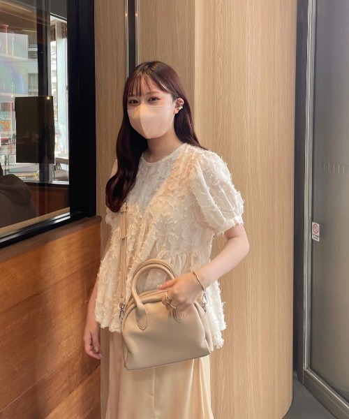 muguet（ミュゲ）の「round shoulder bag（ショルダーバッグ・レディース・グレー/ブラック・FREE）」の9枚目の写真