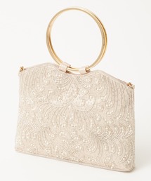 AIMER（エメ）の「ハンドル付きビーズ刺繍バッグ（ハンドバッグ）」 - WEAR