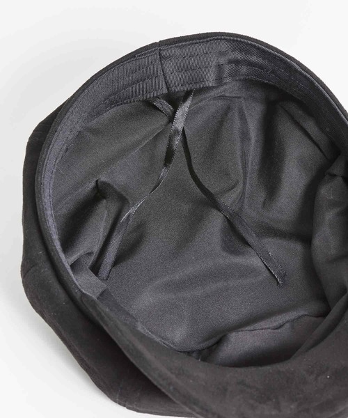 NOELA（ノエラ）の「スエードキャスケット（キャスケット・レディース・ベージュ/ブラック・フリー）」の6枚目の写真
