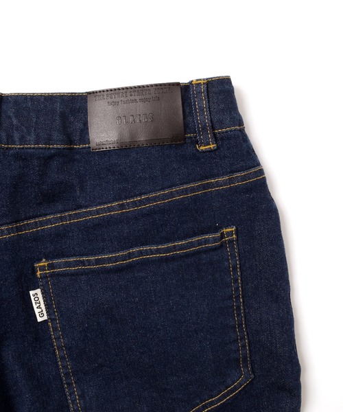 GLAZOS（グラソス）の「【大人向けサイズあり】[ストレート]ヴィンテージ加工ストレッチデニムパンツ（その他パンツ・キッズ・ブルー/ライトブルー/インディゴブルー・170cm/140cm/150cm/160cm）」の14枚目の写真