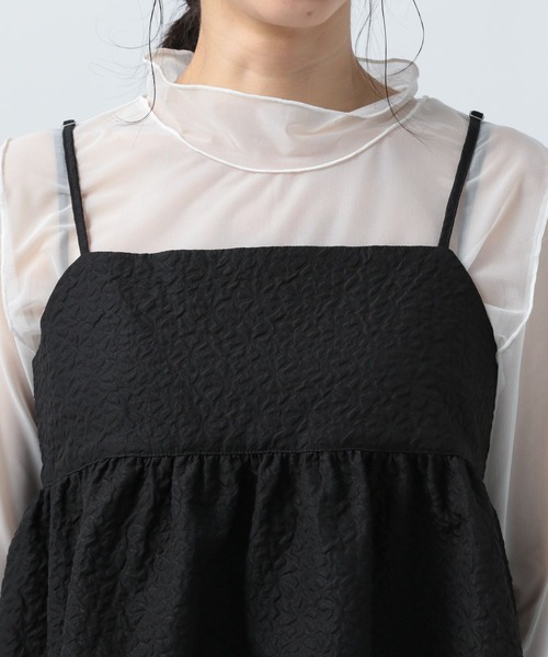 BAYFLOW(ベイフロー)の「【選べる着丈】キャミビスチェ(ベスト・レディース・アイボリー/モカ/ブラック/ナチュラル・SMALL/MEDIUM)」の11枚目の写真