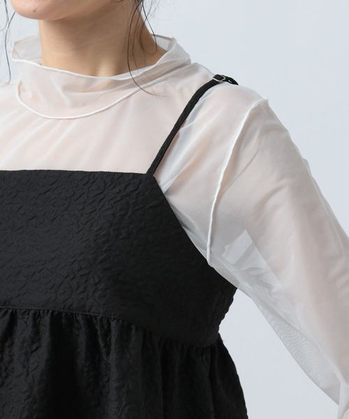 BAYFLOW(ベイフロー)の「【選べる着丈】キャミビスチェ(ベスト・レディース・アイボリー/モカ/ブラック/ナチュラル・SMALL/MEDIUM)」の12枚目の写真